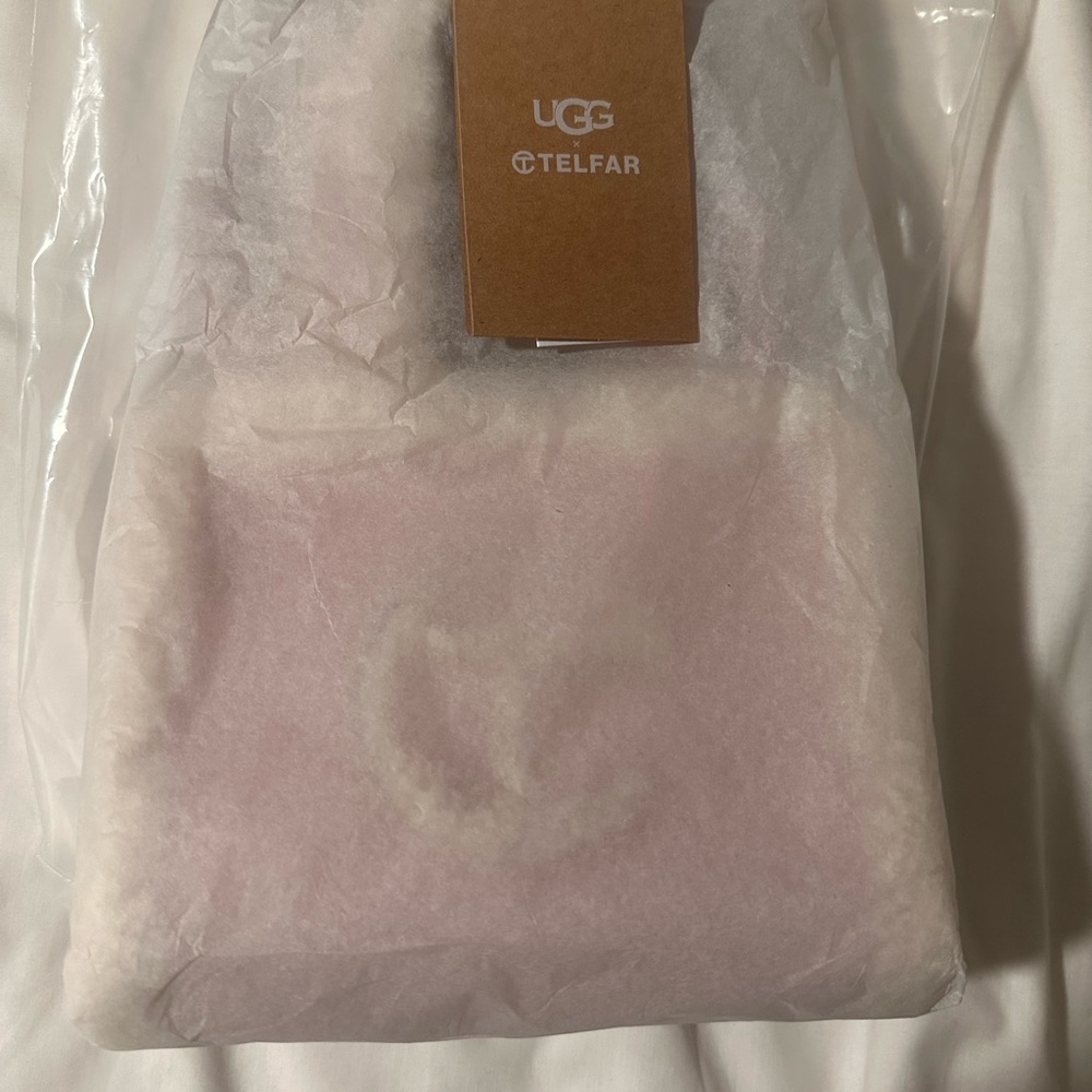 Ugg x Telfar Pink small shopper